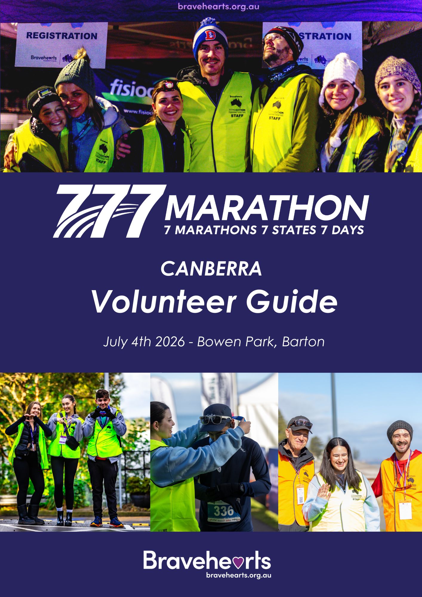 777 Marathon Canberra Volunteer Guide